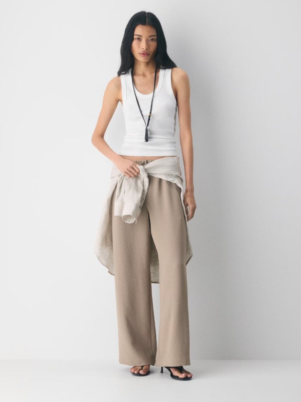 Aritzia Lodge Pant Nomad Taupe